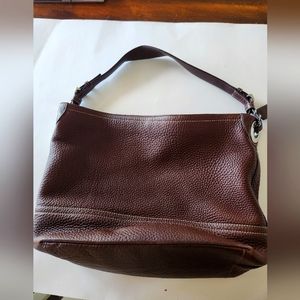 Coach vintage brown leather purse shoulder purse.